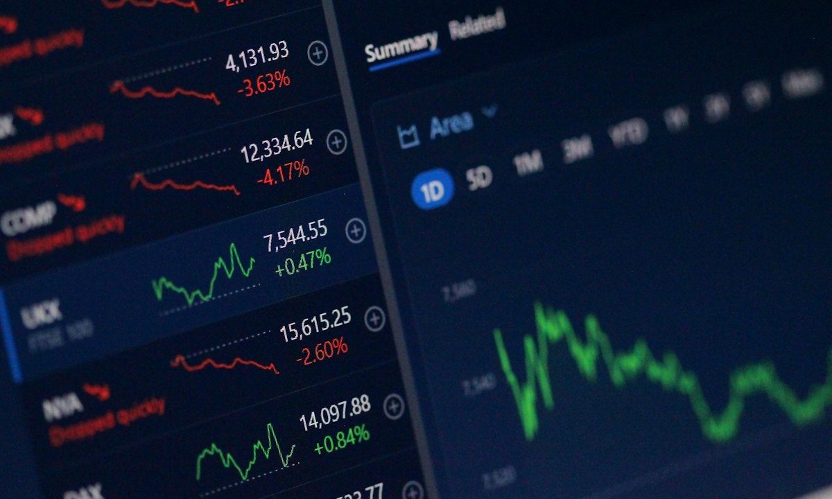 Layar analitik sebagai ilustrasi perubahan pajak industri